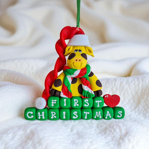 Giraffe First Christmas