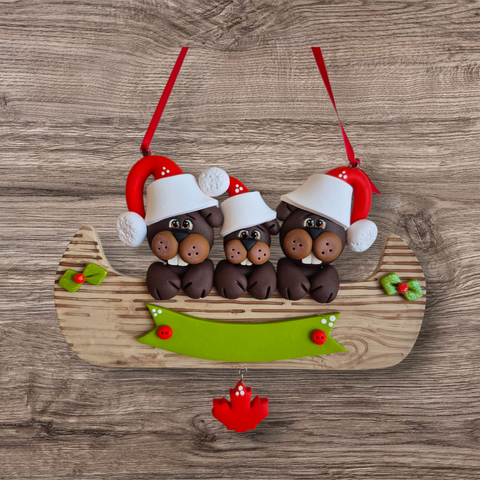 Beaver Family of 3