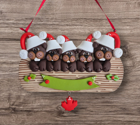Beaver Family of 5