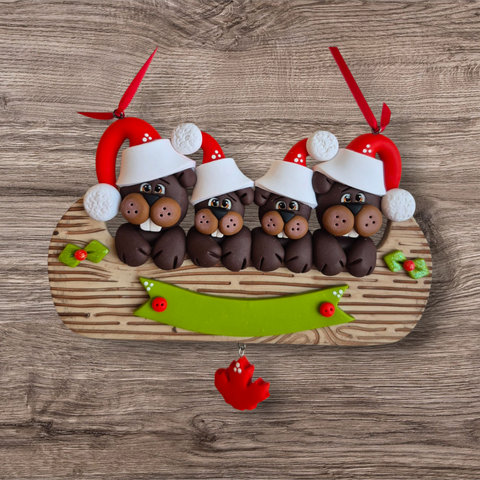 Beaver Family of 4