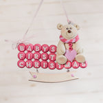 Teddy Bear First Christmas - Pink